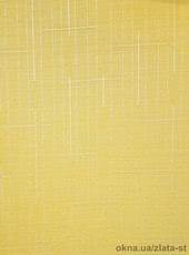 Готовые рулонные Шторы Лен Желтый ширина 800мм